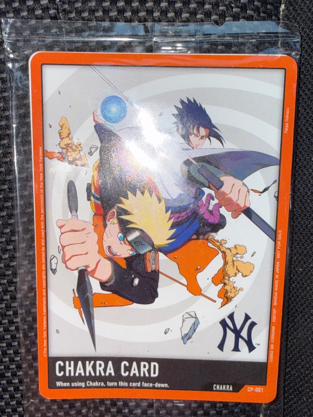 NWT New York Yankees X Naruto Exclusive Cards Giveaway SGA 9/8